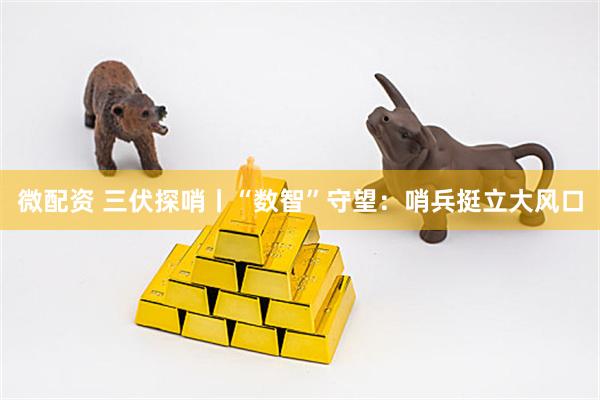 微配资 三伏探哨丨“数智”守望：哨兵挺立大风口