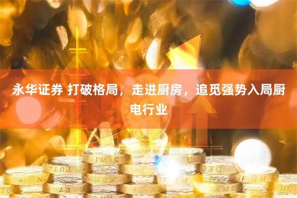 永华证券 打破格局，走进厨房，追觅强势入局厨电行业